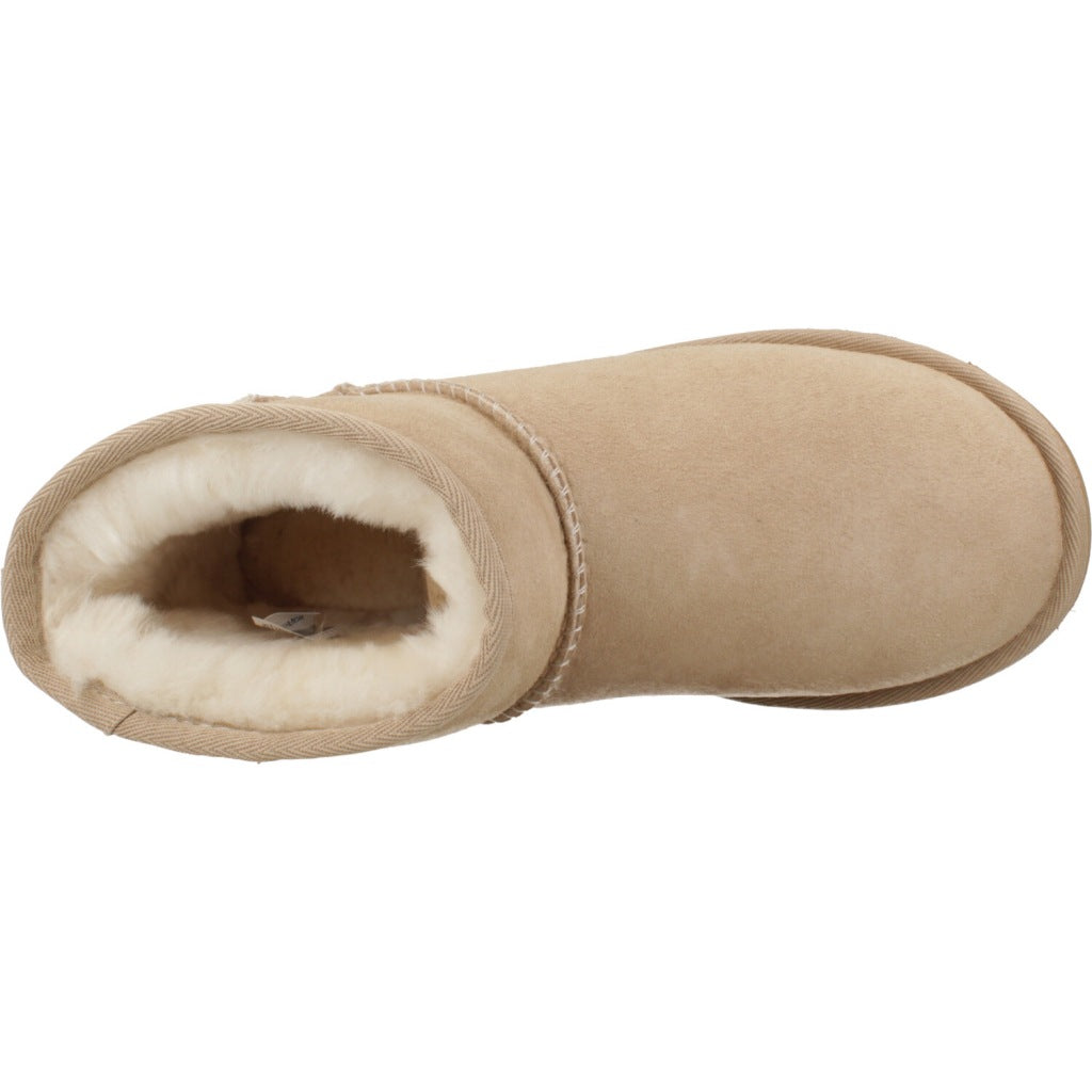 UGG K CLASSIC MINI II en color BEIS (7)