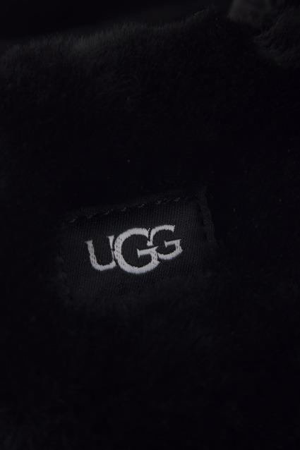 UGG W PUFT SLIDE LOGO en color NEGRO (4)