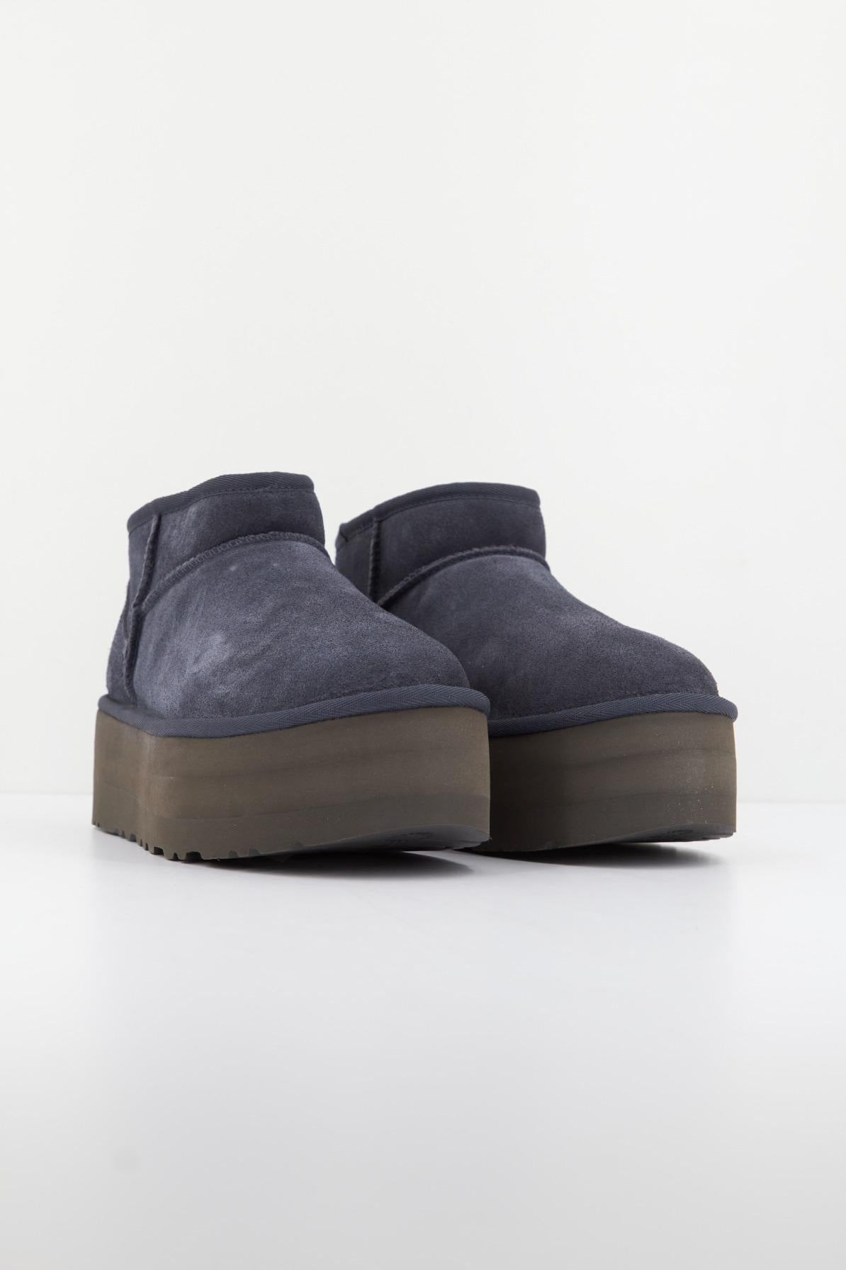 UGG CLASSIC ULTRA MINI PLATF en color AZUL (2)