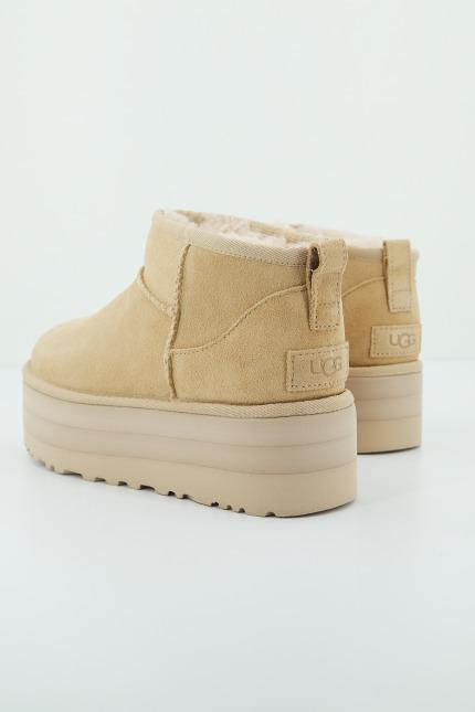 UGG CLASSIC ULTRA MINI PLATF en color MARRON (3)