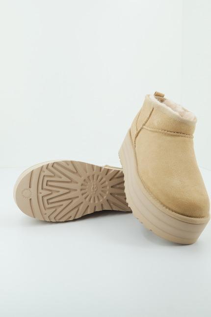 UGG CLASSIC ULTRA MINI PLATF en color MARRON (4)