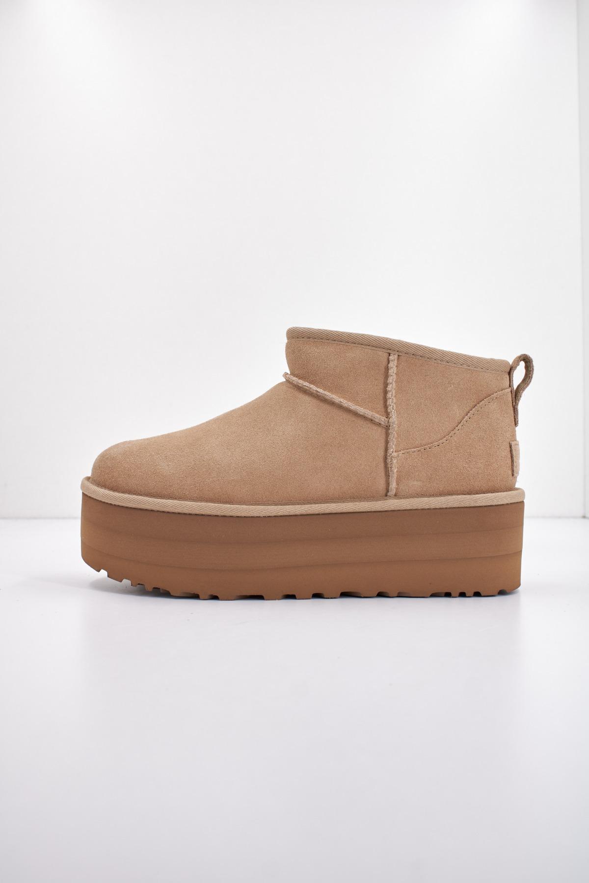 UGG CLASSIC ULTRA MINI PLATF en color MARRON CLARO (1)