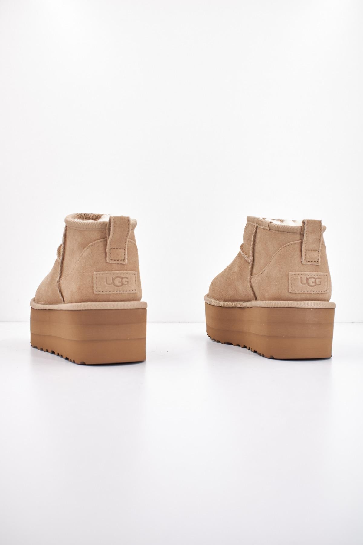 UGG W CLASSIC ULTRA MINI PLATF en color MARRON CLARO (3)