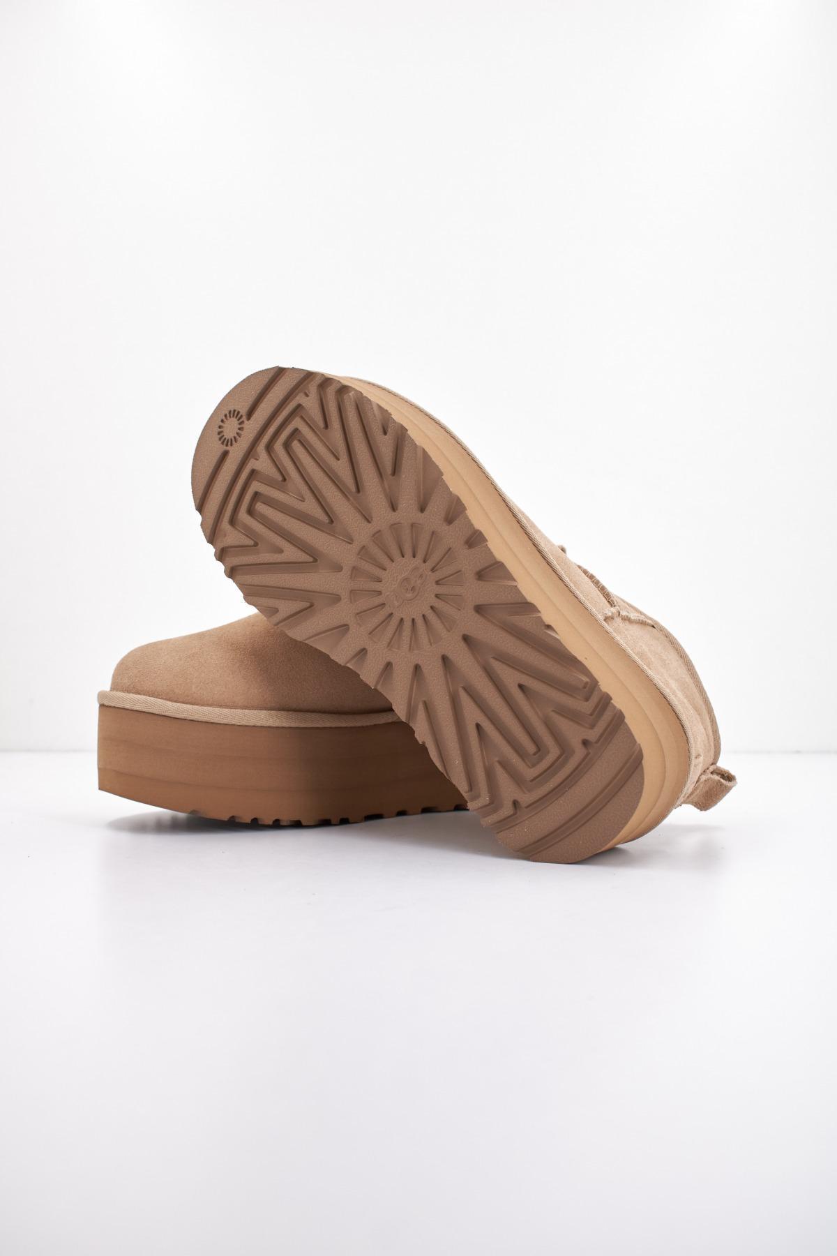 UGG W CLASSIC ULTRA MINI PLATF en color MARRON CLARO (4)