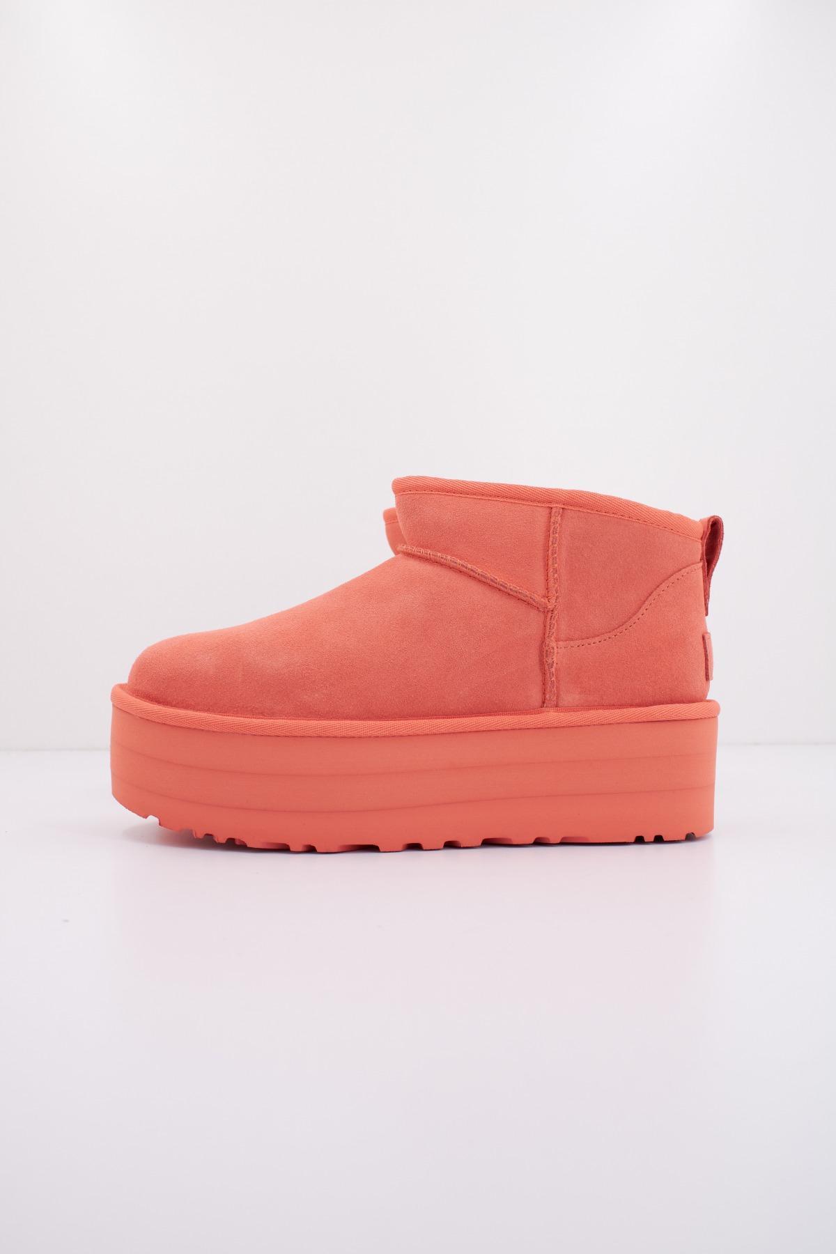 UGG CLASSIC ULTRA MINI PLATF en color NARANJA (1)