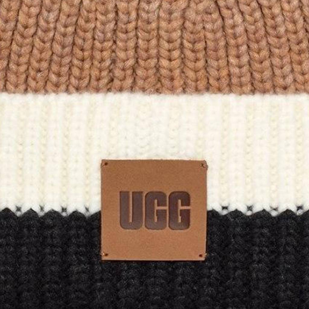 UGG W CHUNKY RIB BEANIE W LOGO en color MULTICOLOR (6)