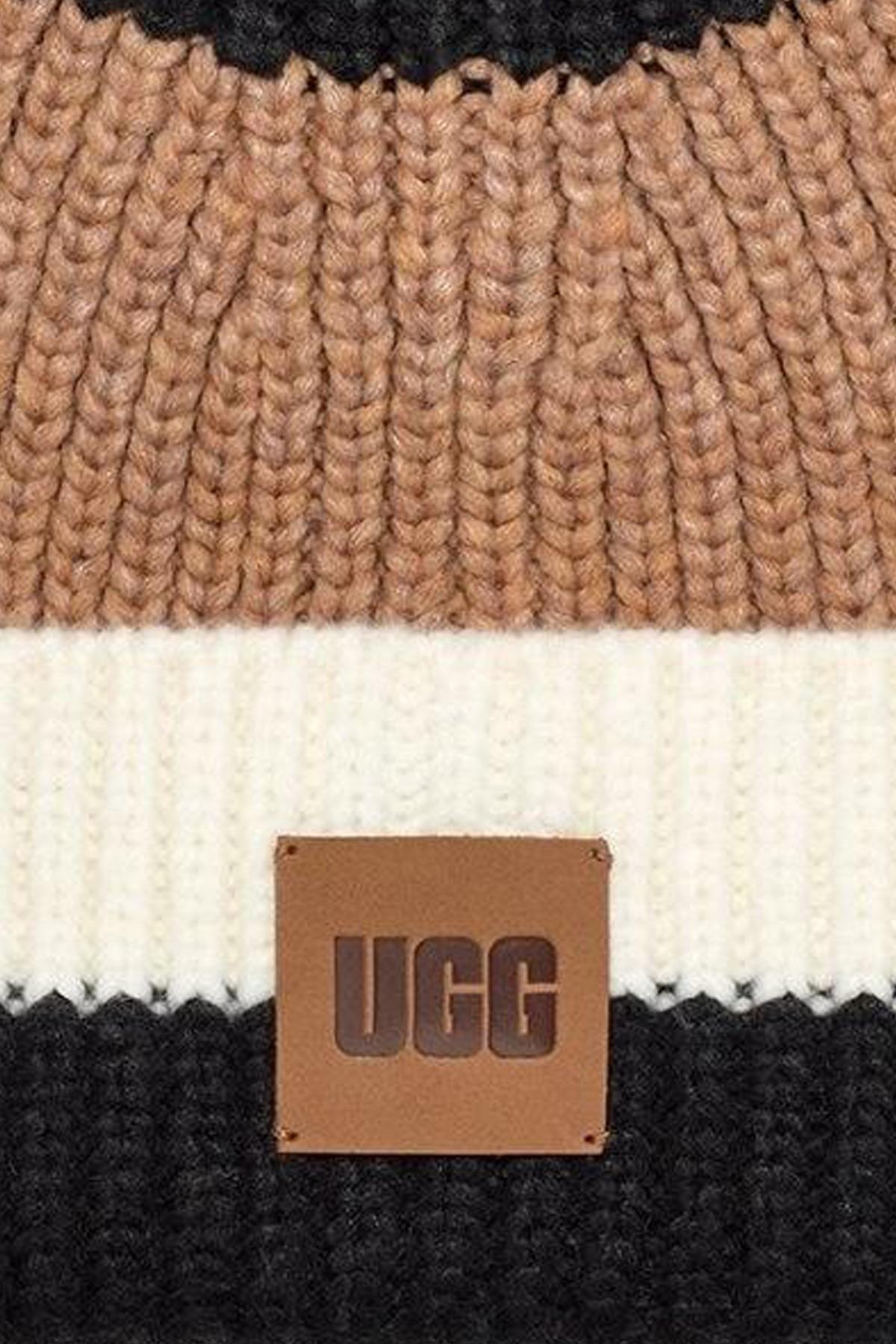 UGG W CHUNKY RIB BEANIE W LOGO en color MULTICOLOR (3)