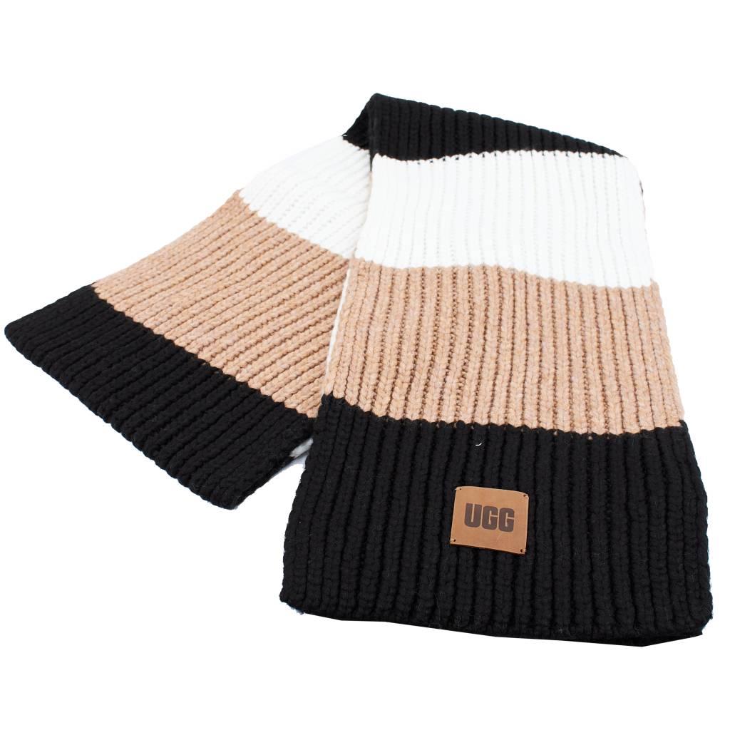 UGG W CHUNKY RIB KNIT SCARF en color MULTICOLOR (4)