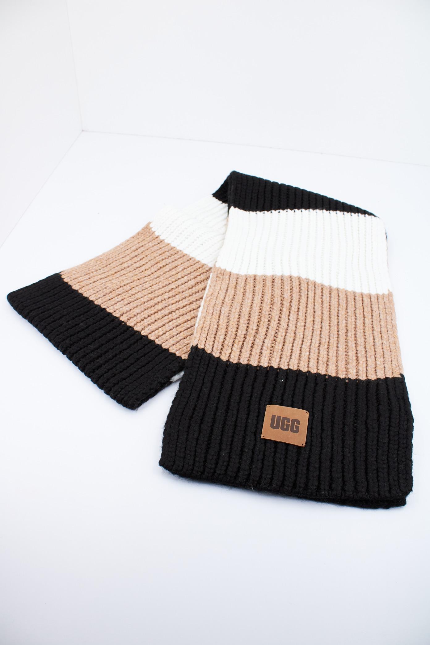 UGG W CHUNKY RIB KNIT SCARF en color MULTICOLOR (1)