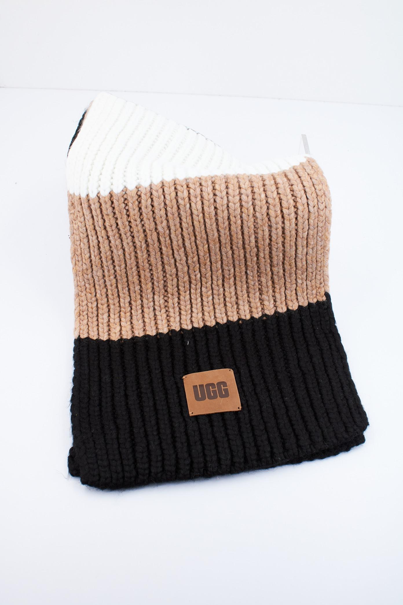 UGG W CHUNKY RIB KNIT SCARF en color MULTICOLOR (2)