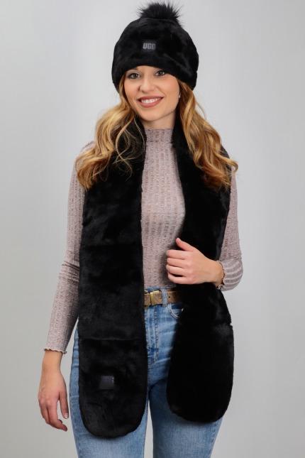 UGG OBLONG FAUX en color NEGRO (5)