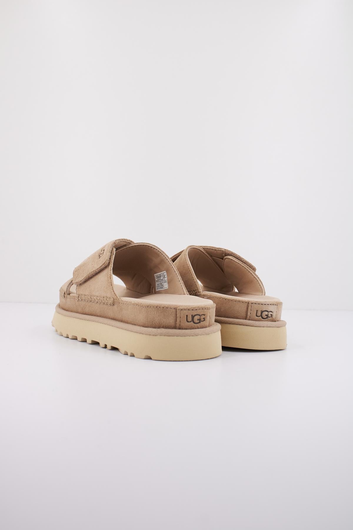 UGG W GOLDENSTAR CROSS SLIDE en color MARRON CLARO (3)