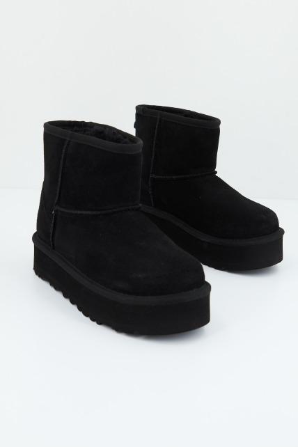 UGG CLASSIC MINI PLATFORM en color NEGRO (1)