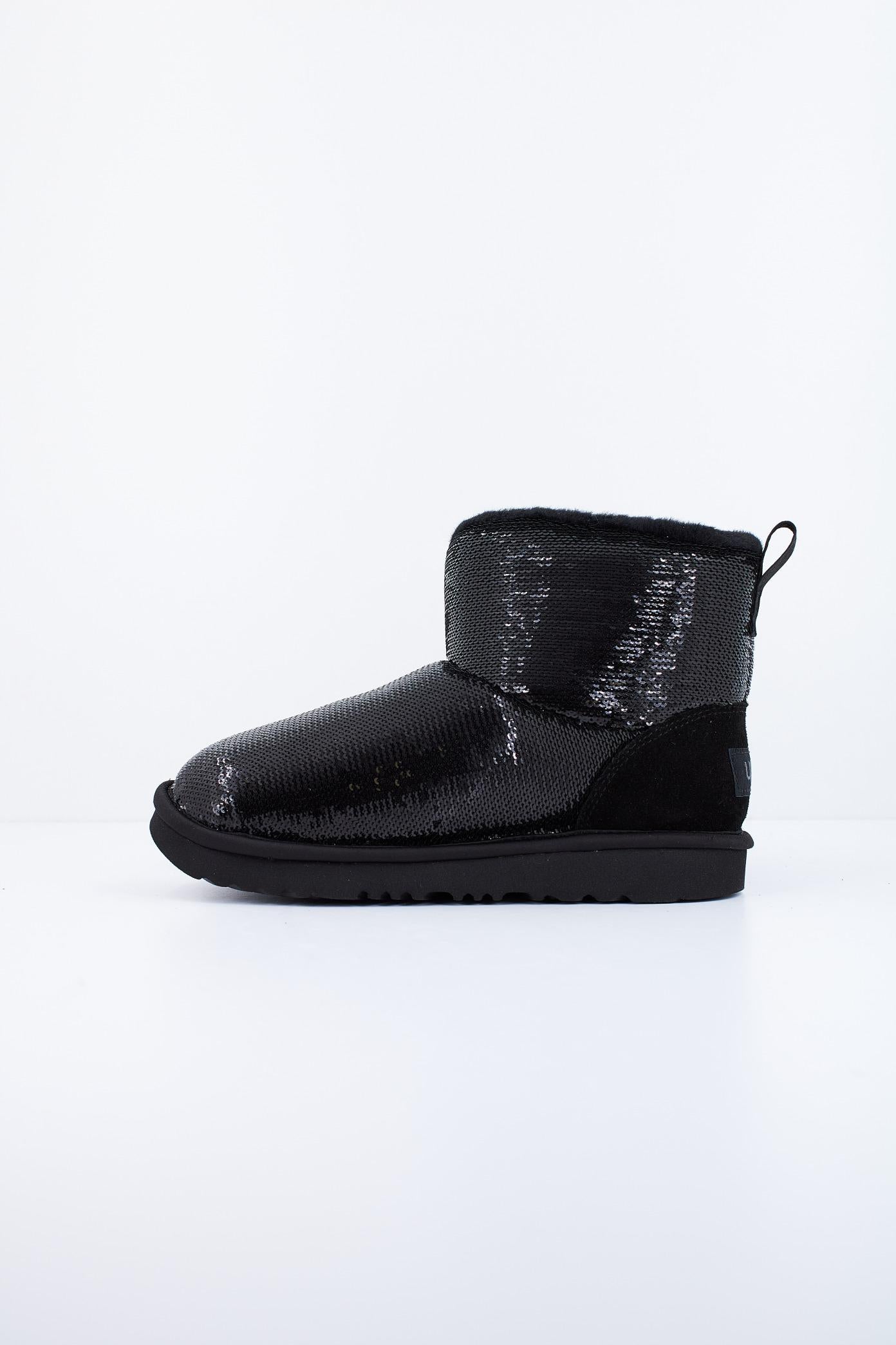 UGG K CLASSIC MINI MIRROR BALL en color NEGRO (1)