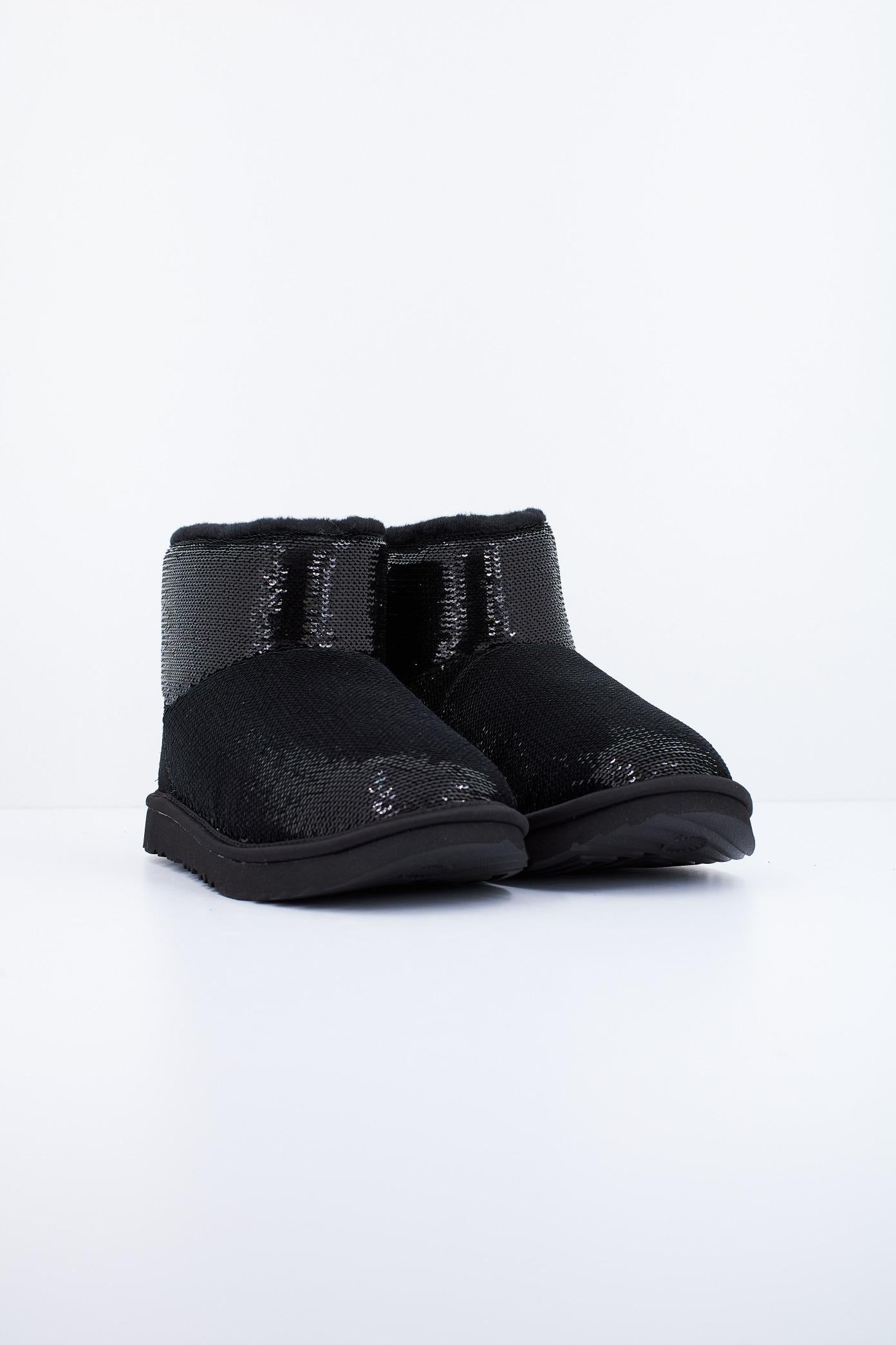 UGG K CLASSIC MINI MIRROR BALL en color NEGRO (2)