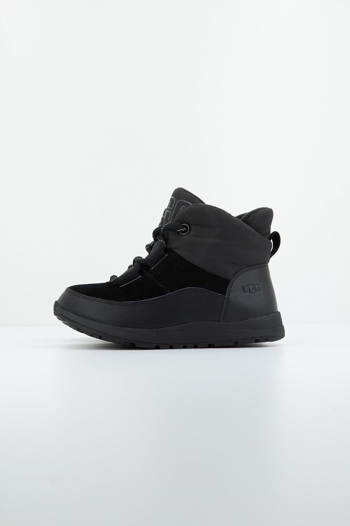 UGG K YOSE PUFFER LACE en color NEGRO (1)