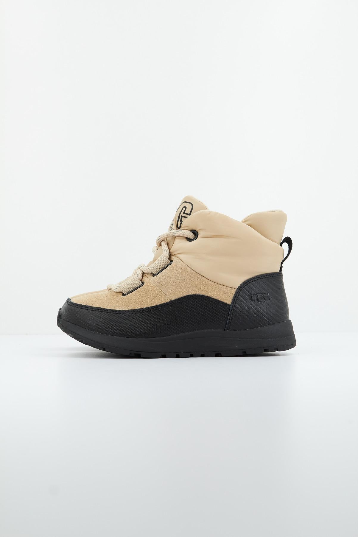 UGG K YOSE PUFFER LACE en color MARRON (1)