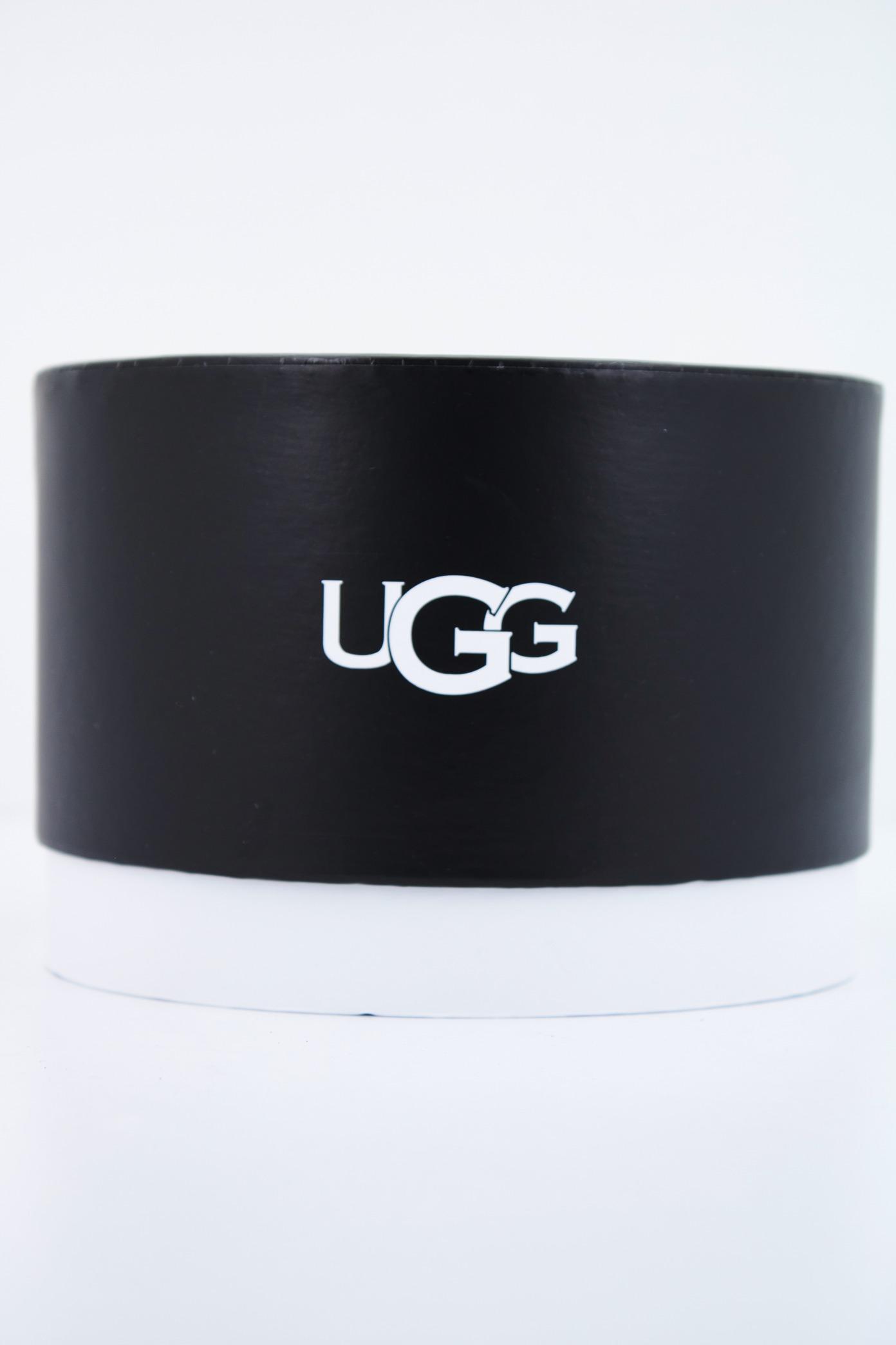 UGG W EMBROIDERED LOGO EARMUFF en color MARRON (4)