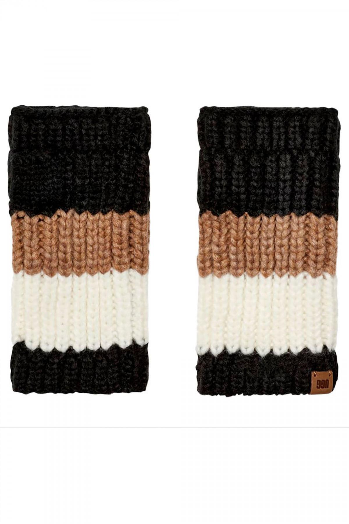UGG W RIBBED FINGERLESS MITTEN en color MULTICOLOR (1)