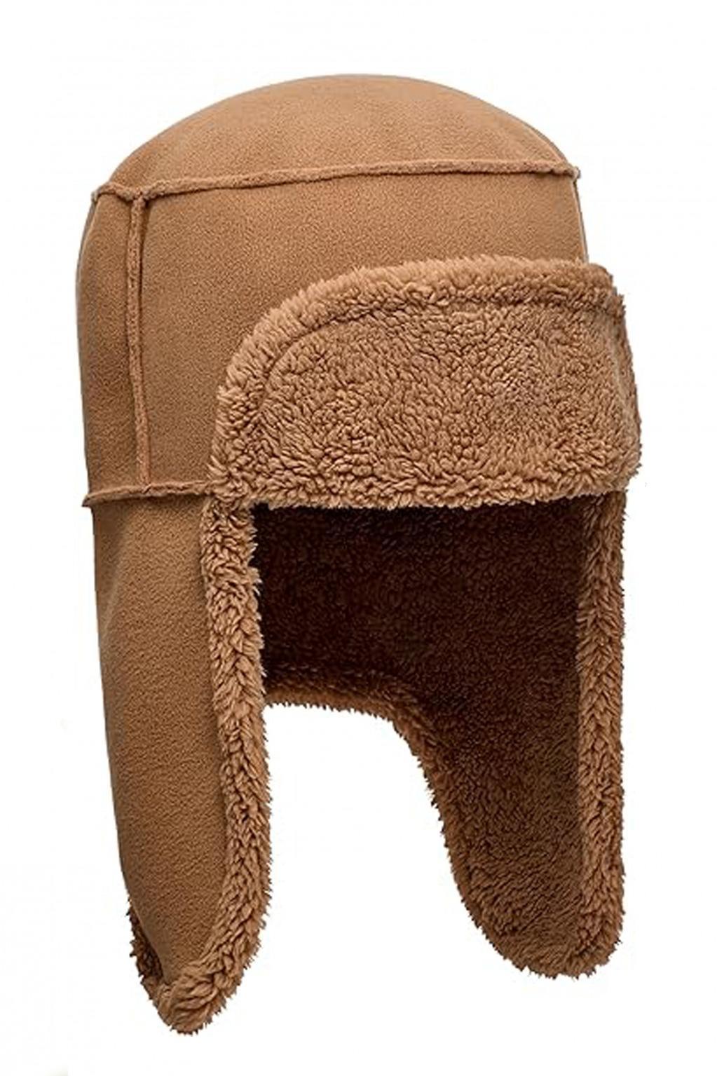 UGG M BONDED FLEECE TRAPPER en color MARRON (1)