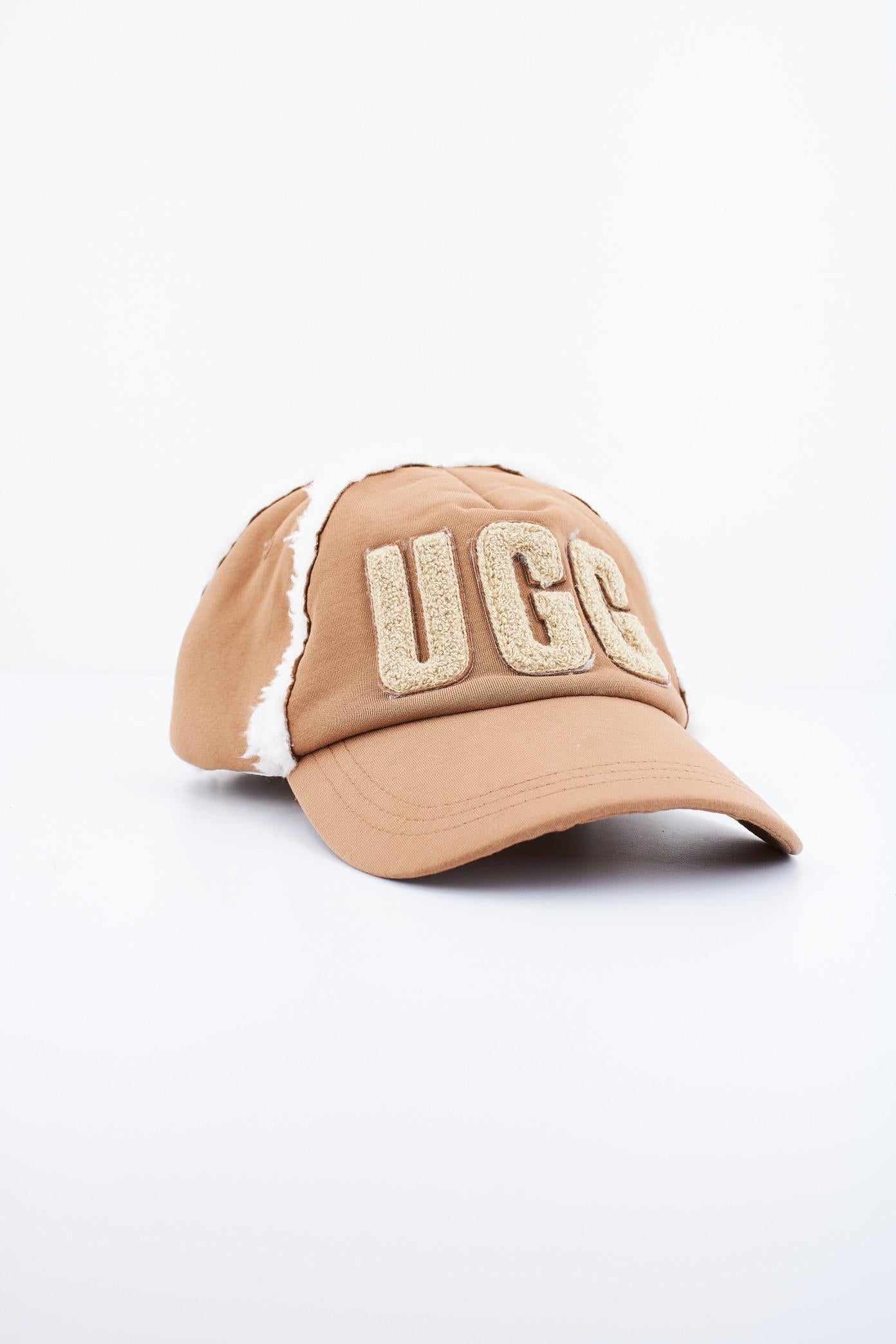 UGG W BONDED FLEECE BASEBALL CAP en color MARRON (1)