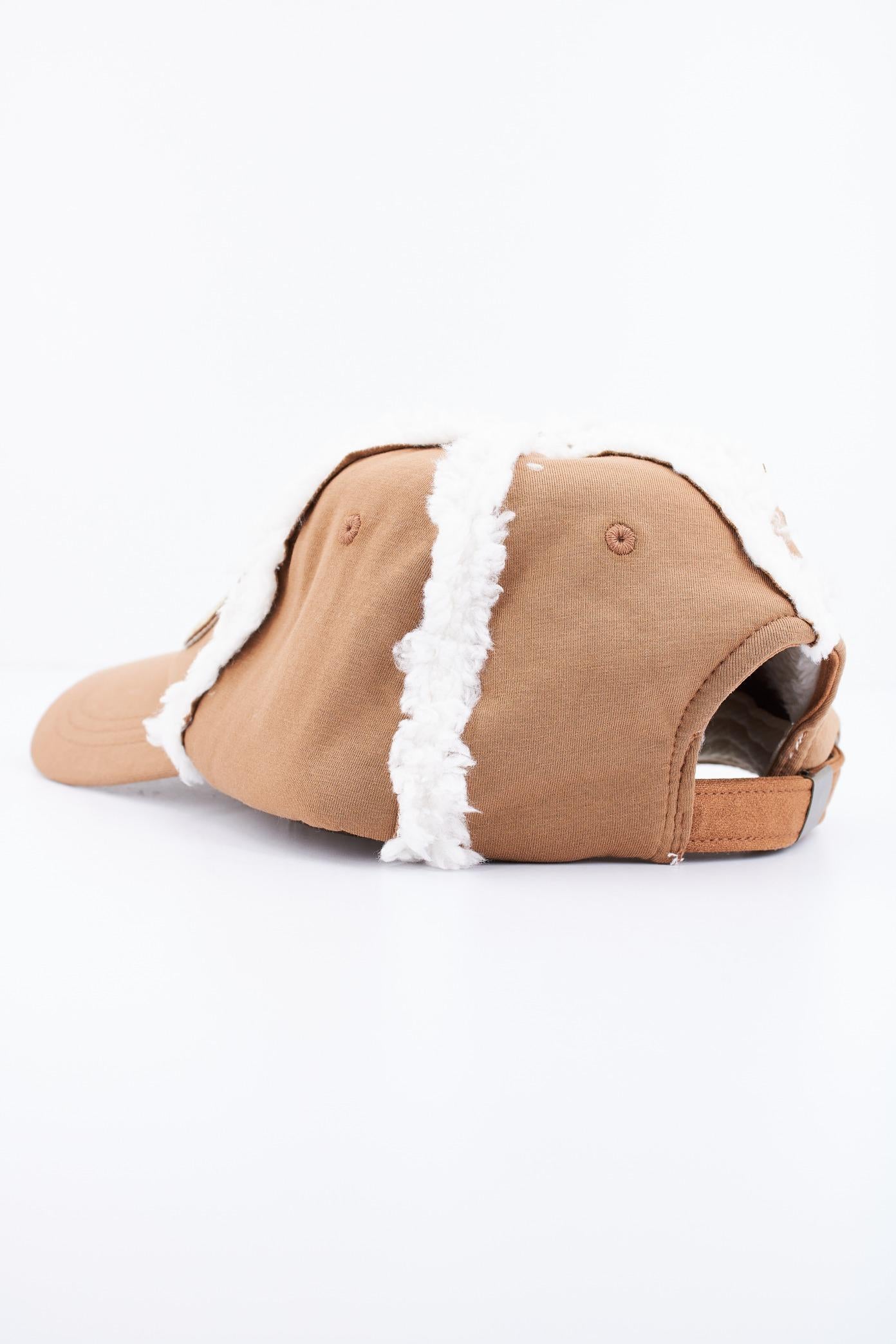 UGG W BONDED FLEECE BASEBALL CAP en color MARRON (3)