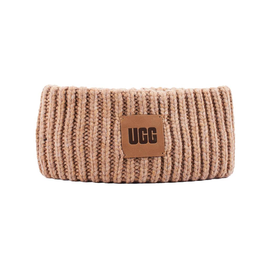 UGG W CHUNKY RIBBED HEADBAND en color MARRON (5)