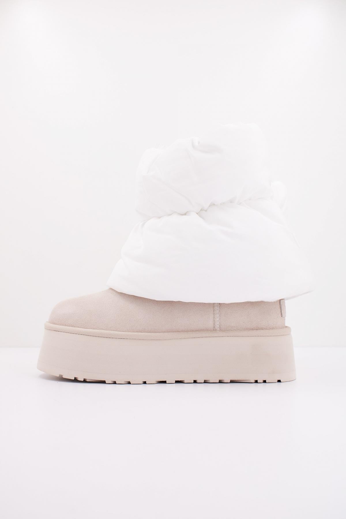 UGG W CLASSIC MINI DIPPER PUFF en color BLANCO (1)
