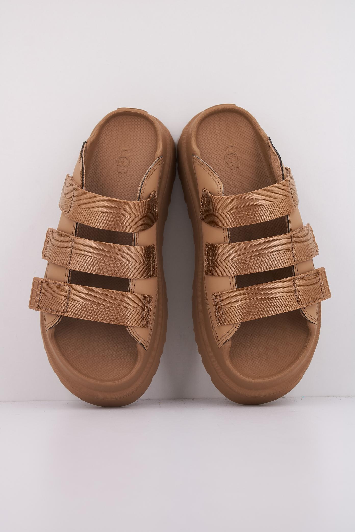 UGG W GOLDEN GLOW SLIDE en color MARRON (3)