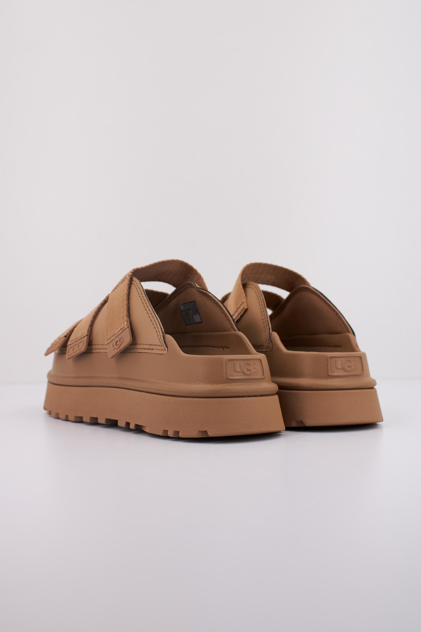 UGG W GOLDEN GLOW SLIDE en color MARRON (4)