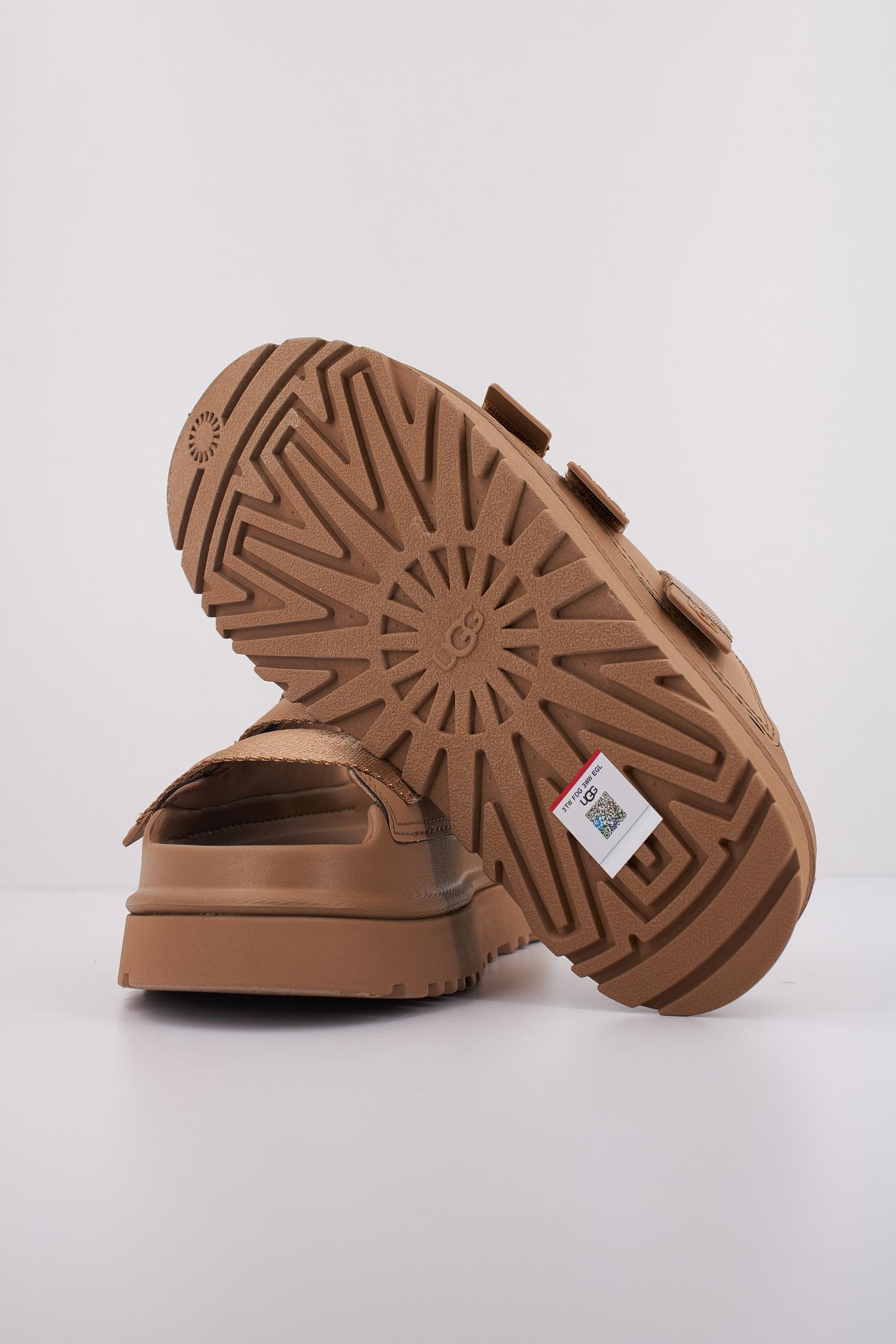 UGG W GOLDEN GLOW SLIDE en color MARRON (5)