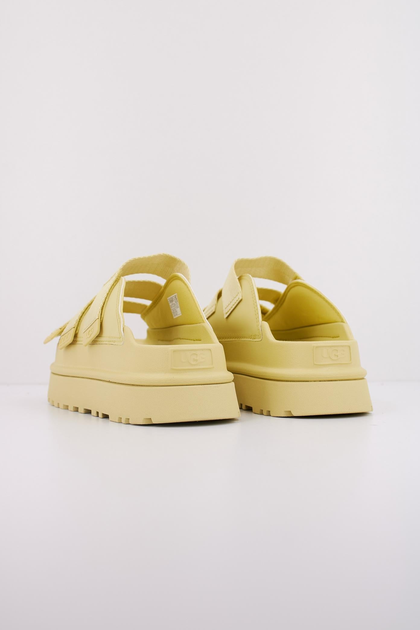 UGG W GOLDEN GLOW SLIDE en color AMARILLO (4)