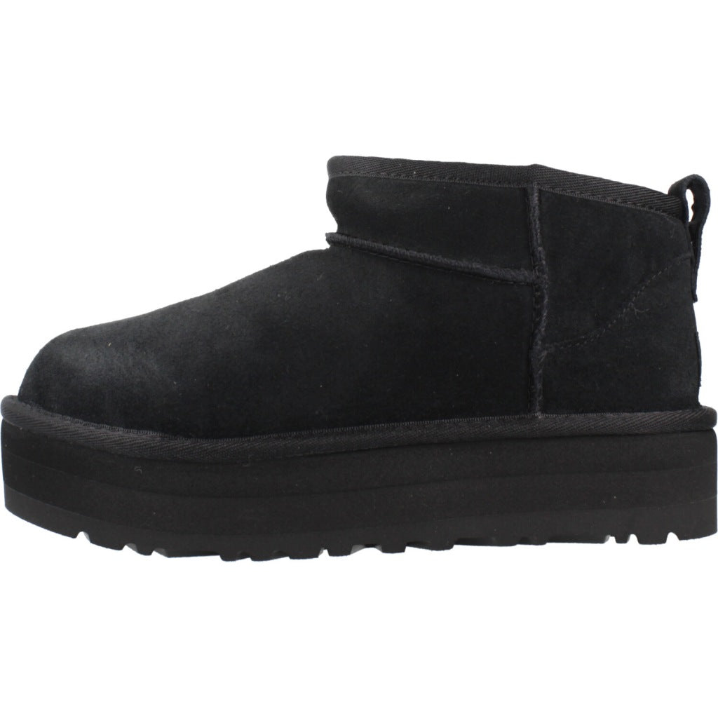 UGG K CLASSIC ULTRA MINI PLATF en color NEGRO (2)