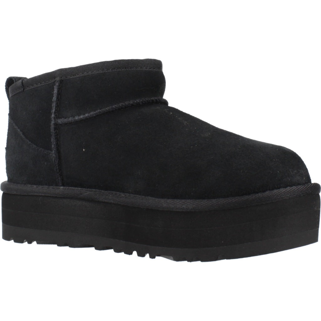 UGG K CLASSIC ULTRA MINI PLATF en color NEGRO (5)