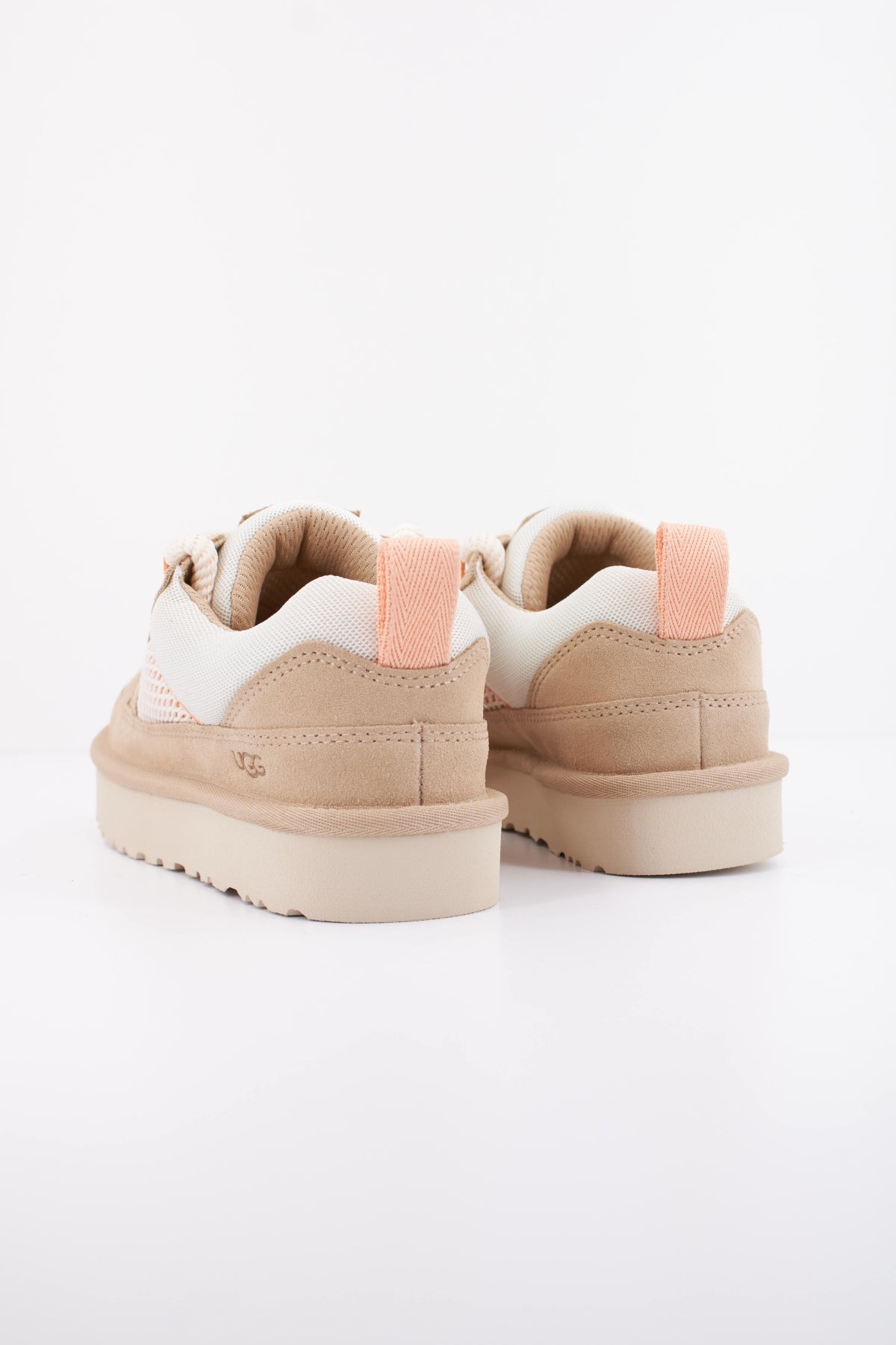 UGG W LO LOWMEL MESH en color BEIS (4)