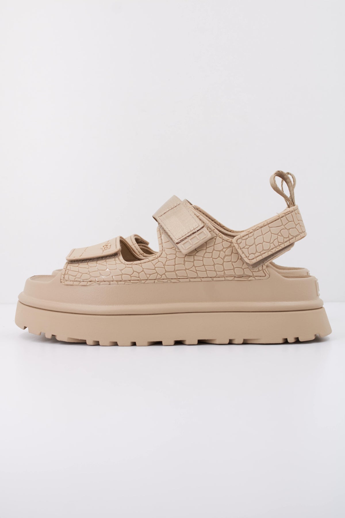 UGG W GOLDENGLOW EMBOSSED en color MARRON CLARO (1)