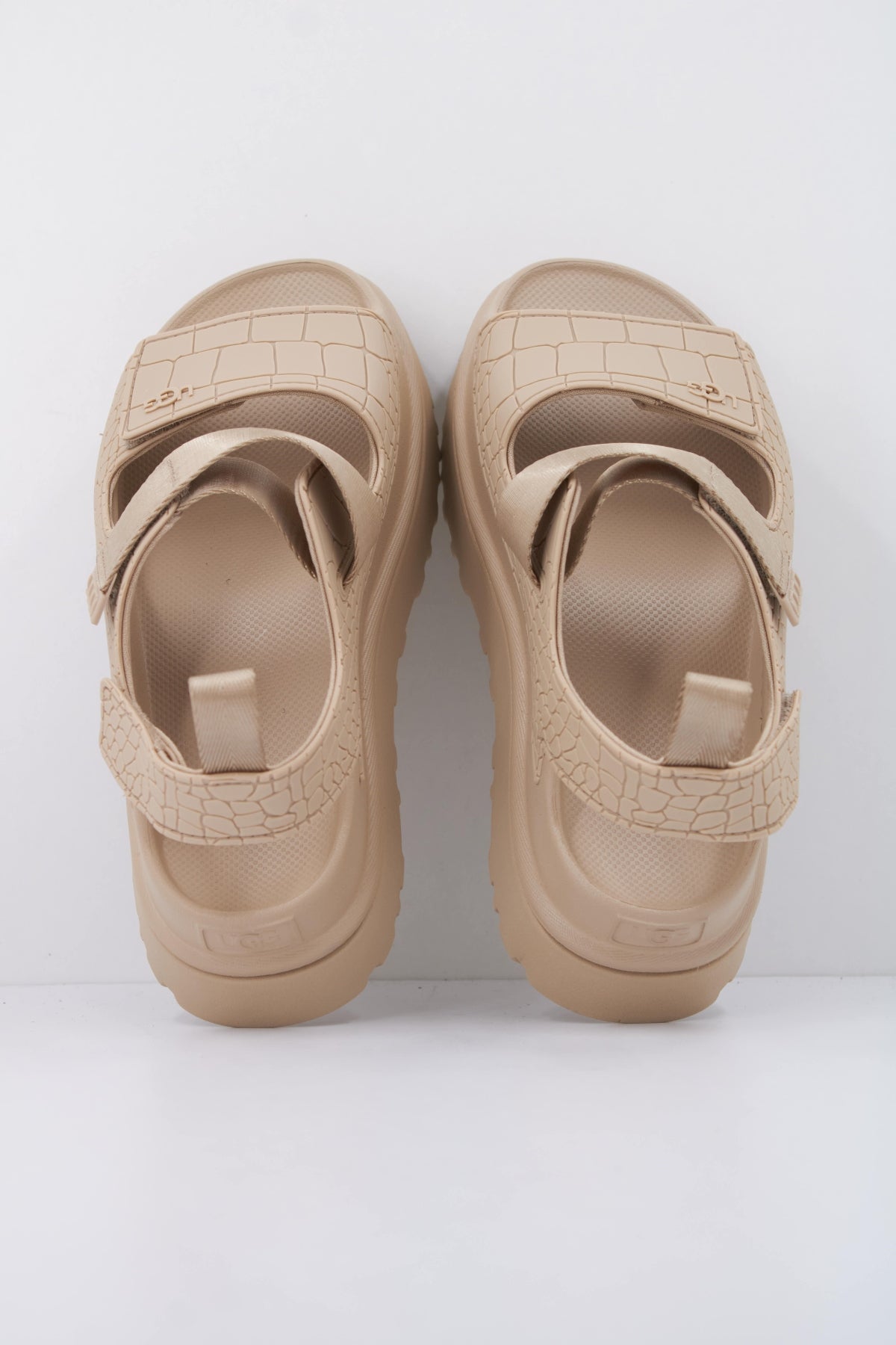 UGG W GOLDENGLOW EMBOSSED en color MARRON CLARO (3)