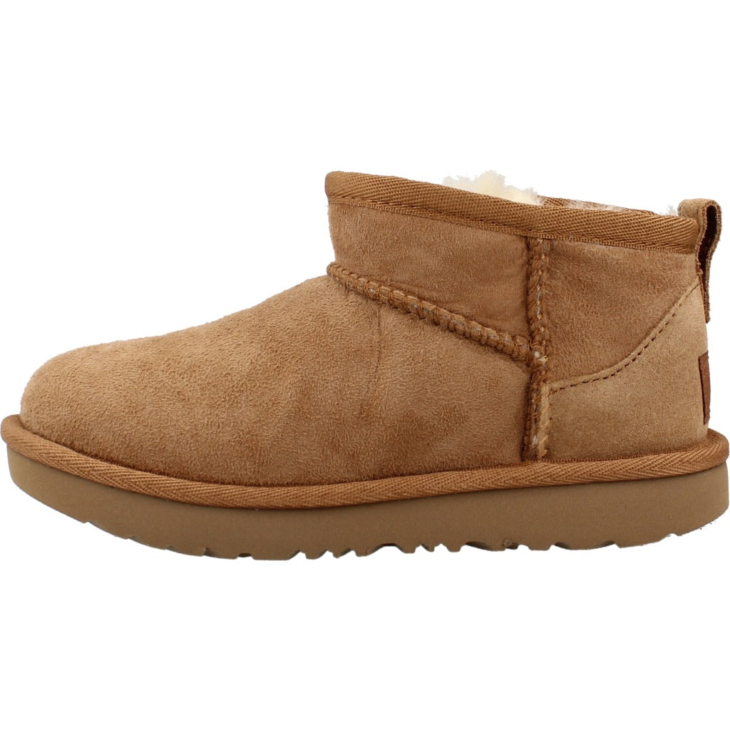 UGG T CLASSIC ULTRA MINI en color MARRON CLARO (2)