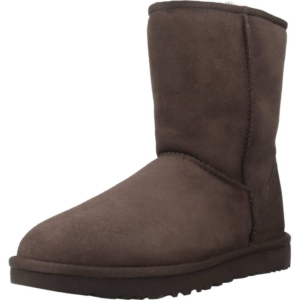 UGG W CLASSIC SHORT II en color MARRON (1)
