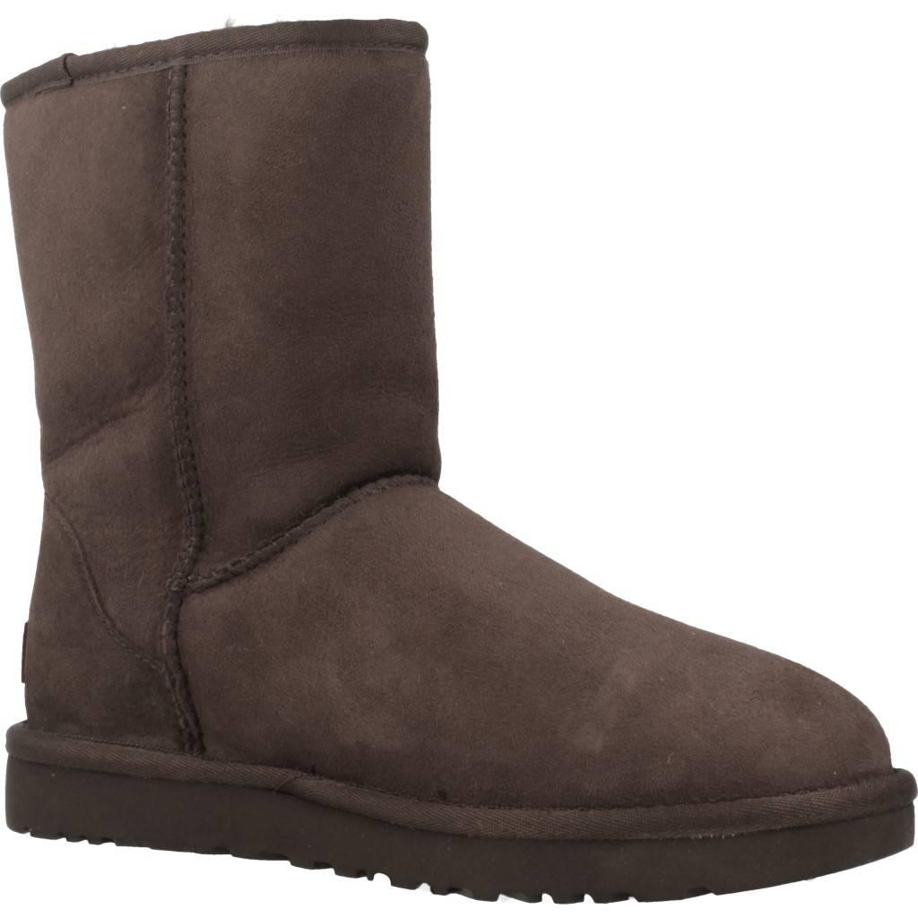 UGG W CLASSIC SHORT II en color MARRON (5)