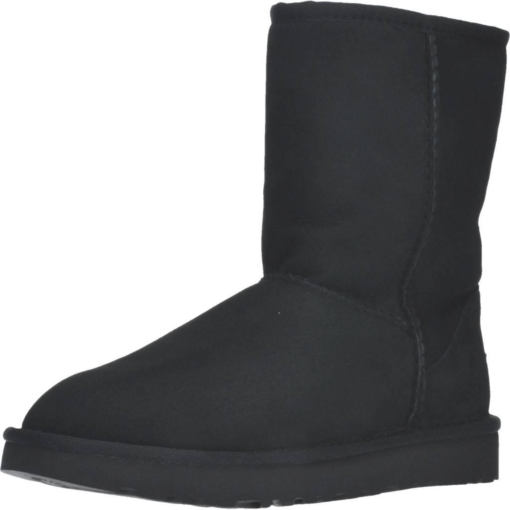 UGG W CLASSIC SHORT II en color NEGRO (1)