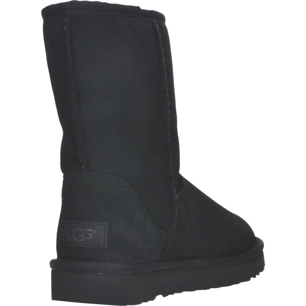 UGG W CLASSIC SHORT II en color NEGRO (3)