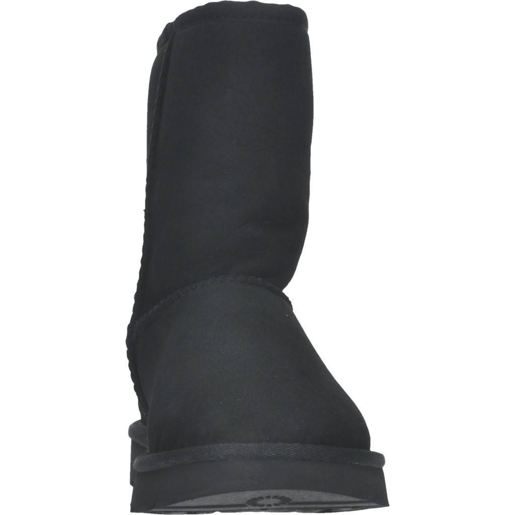 UGG W CLASSIC SHORT II en color NEGRO (6)