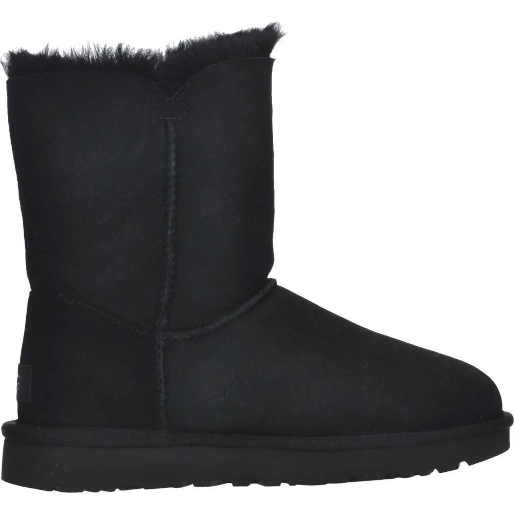 UGG W BAILEY BUTTON II en color NEGRO (4)