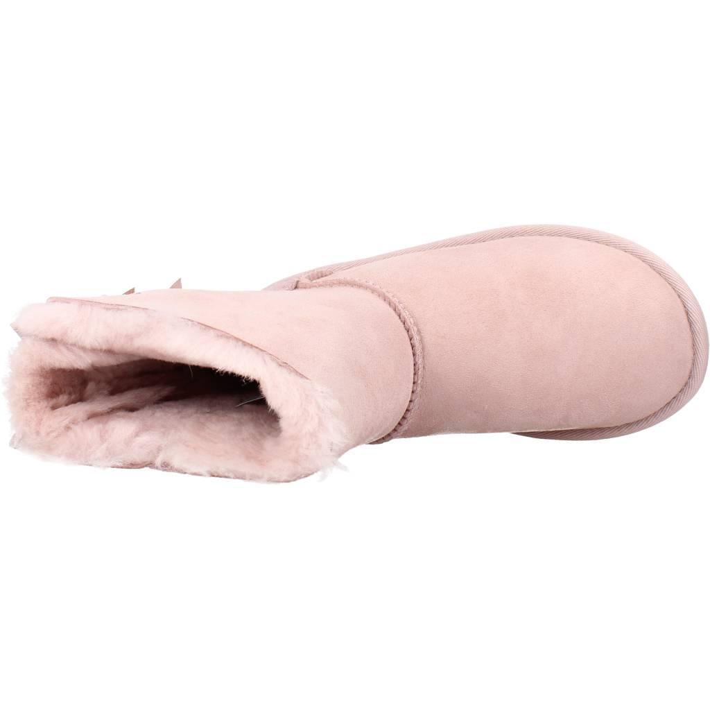 UGG K BAILEY BOW II en color ROSA (7)