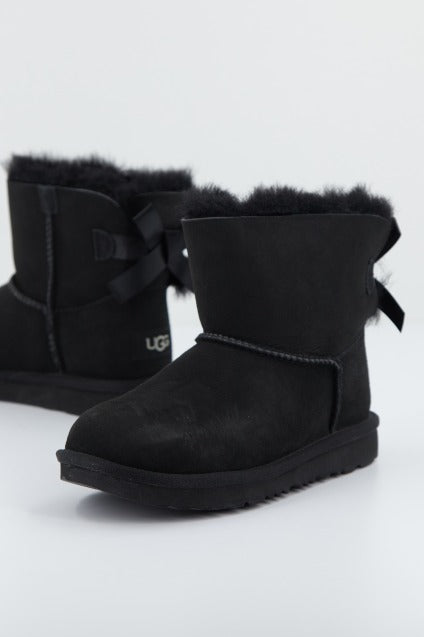 UGG MINI BAILEY BOW II en color NEGRO (1)