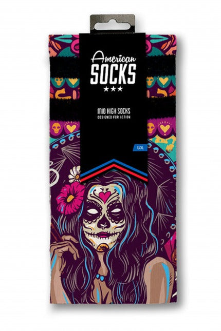 AMERICAN SOCKS DIA DE LOS MUERTOS en color MULTICOLOR (3)