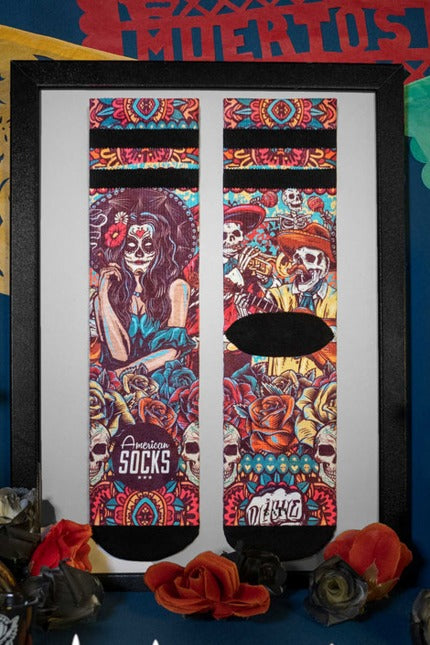 AMERICAN SOCKS DIA DE LOS MUERTOS en color MULTICOLOR (4)
