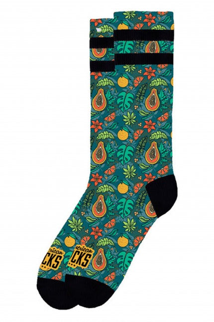 AMERICAN SOCKS PAPAYA en color VERDE (1)