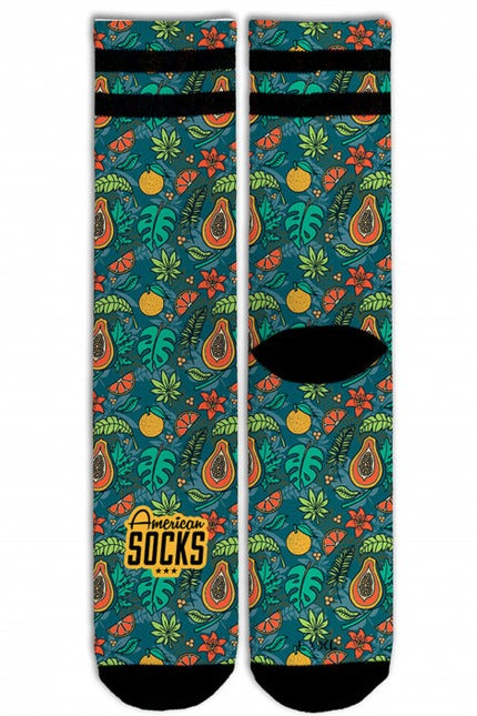AMERICAN SOCKS PAPAYA en color VERDE (2)